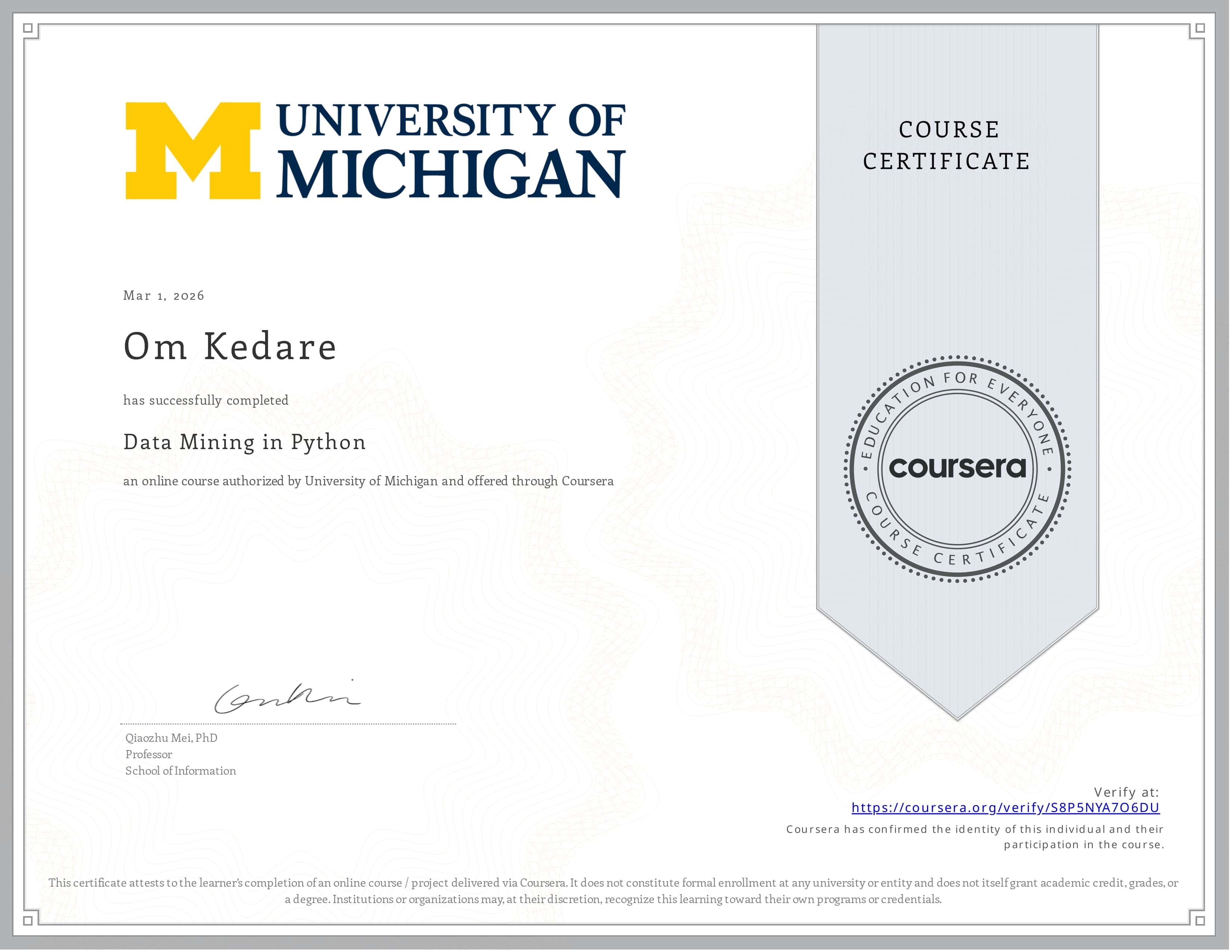 Data Mining in Python